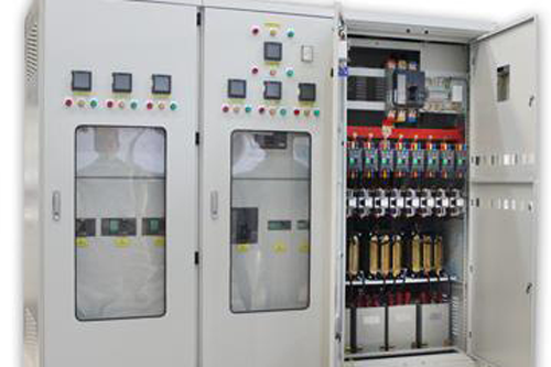 Synchronization switchgear, capacitor bank, and power distribution switchgear